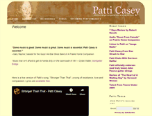 Tablet Screenshot of patticasey.com